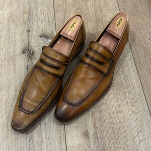 Mezlan Size 13M Patina Loafer